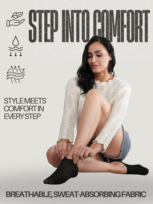 MismatchedMagic-Black Multi Length Combo Pack of 4