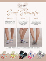 SoleCozies Multicoloured No Show Socks Combo Pack of 5