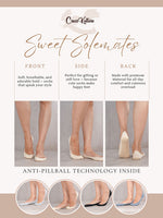 SecretSock Liner Socks, Pack of 4 Pairs