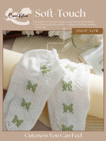 SoleMates White & Green Ankle Length Combo Pack of 5