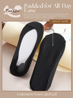 SecretSock Liner Socks, Pack of 4 Pairs