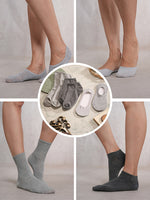 MismatchedMagic-Grey Multi length Combo Pack of 4