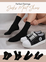 MismatchedMagic-Black Multi Length Combo Pack of 4