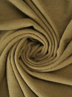CrossKulture - ForestChill lightweight solid cashmere wool scarf fabric detailing view