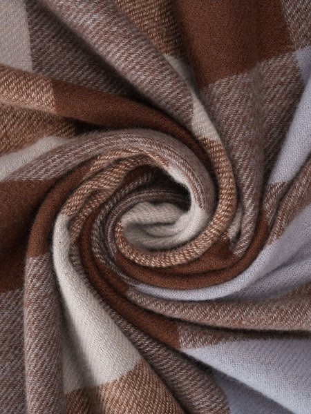 CrossKulture - FrozenWeave lightweight acrylic wool scarf round view