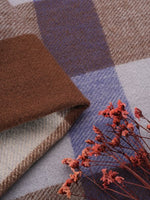 CrossKulture - FrozenWeave lightweight acrylic wool scarf fabric detail view