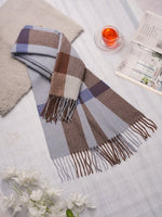CrossKulture - FrozenWeave lightweight acrylic wool scarf
