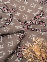 CrossKulture - TwilightZone viscose scarf fabric detail view