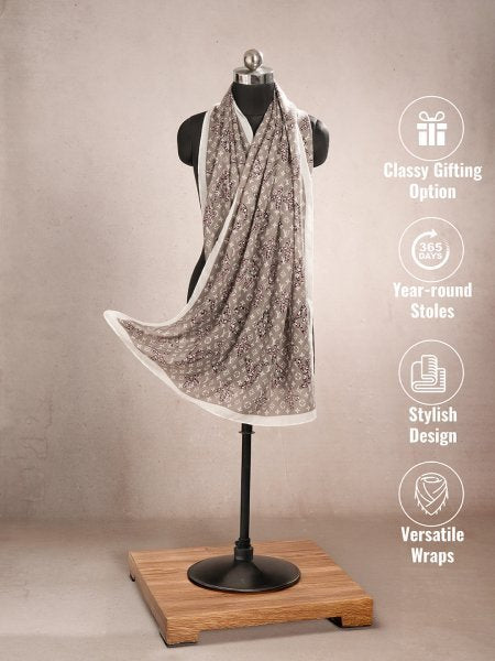 CrossKulture - TwilightZone viscose scarf mannequin view
