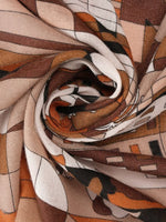 CrossKulture - GraphicalDance viscose scarf fabric detailing view