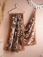 CrossKulture - GraphicalDance viscose scarf hanger view