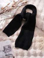 CrossKulture - CozyTwirl lightweight acrylic wool scarf in styled view