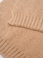 CrossKulture - CozyTwist lightweight acrylic wool scarf in fabric detail view