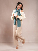 CrossKulture - CozySoul lightweight acrylic wool scarf in model view