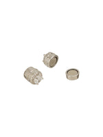 EmberShine Ear Stud Single Silver
