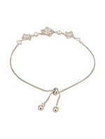 CharmCanvas Chain Bracelet Silver