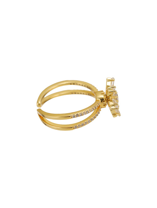 GildedBloom Ring Gold