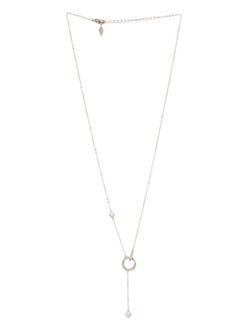 JewelJive Necklace Pendant Silver