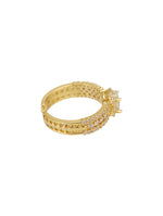 BlushHalo Ring Gold