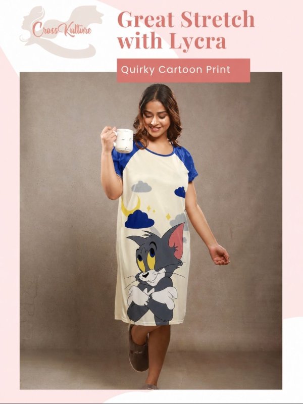 FunFusion Printed Long Tees