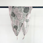 DiamondPoise Pink Cotton Diamond Scarf