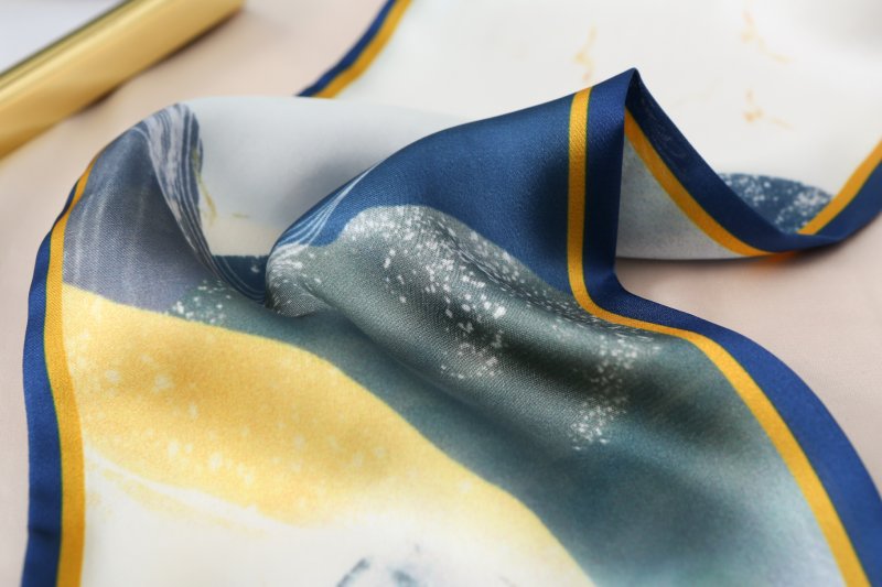 CrossKulture Satin Ribbon Scarf 150x15 cm-Colour4