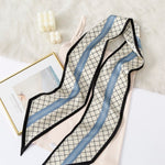 CrossKulture Satin Ribbon Scarf 150x15 cm-Colour3