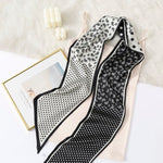 CrossKulture Satin Ribbon Scarf 150x15 cm-Colour6