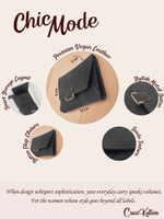 CrossKulture - VelvetCrush lightweight small wallet infographic image with features