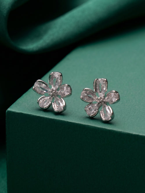 TwilightGem Ear Stud Single Silver