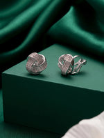 StarlitGlow Ear Stud Single Silver