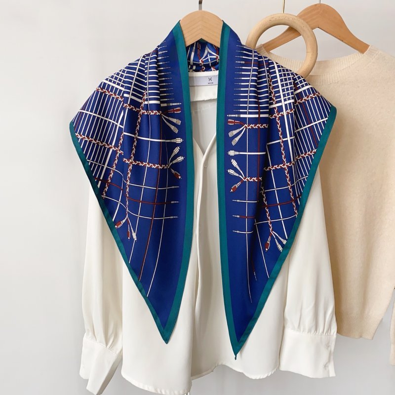 CrossKulture - TrianglePrism satin scarf on hanger