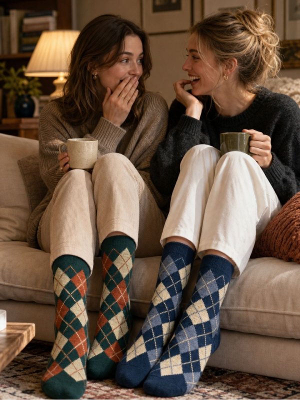WinterWarmsies Crew Sock Combos Pack of 2
