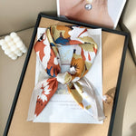 BloomHarmony Small Square Satin Scarf Multicolour