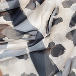 CrossKulture - EclipseBreeze long chiffon scarf pattern detailing view
