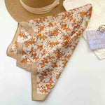 CottonGrace Cotton Orange Square Scarf