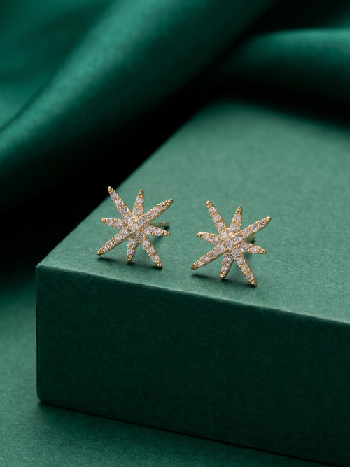 SunlitSoul Ear Stud Single Gold