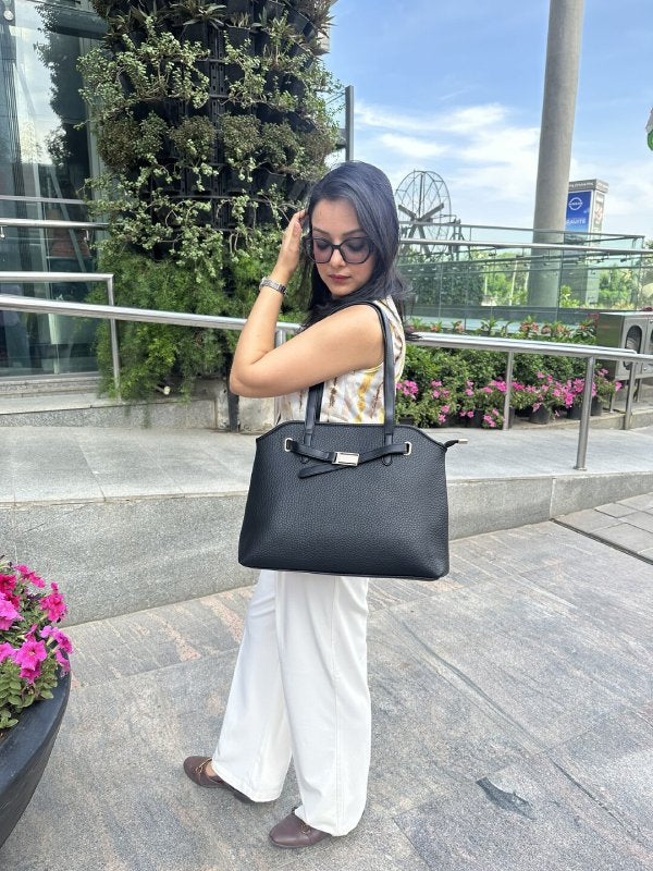 CrossKulture - MoreTrendy Tote Bag front view model image