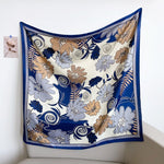 CrossKulture - FloralDestination satin scarf full view