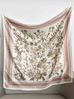 CrossKulture - PrettyForest satin scarf full view