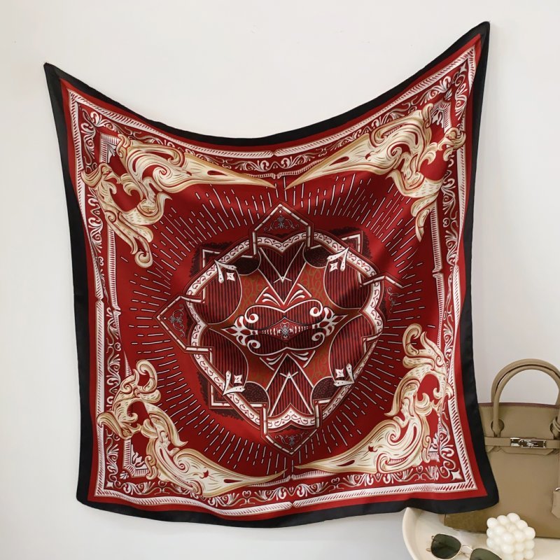 CrossKulture - GraniteDeco satin scarf full view