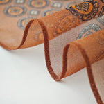 OrangeFeather Chiffon Ribbon Scarf