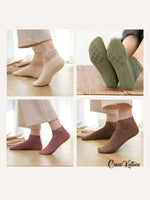 CrossKulture - ankle CozyCuddle solid socks model view