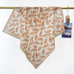 CottonGrace Cotton Orange Square Scarf