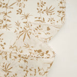 ArcForm Satin Curve Edged Beige Scarf