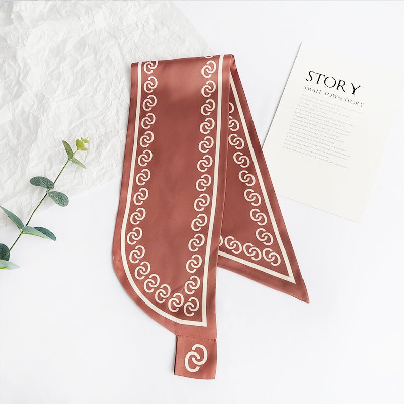 CrossKulture - CopperSheen neck satin scarf