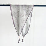 DiamondVelvet Offwhite Cotton Diamond Scarf