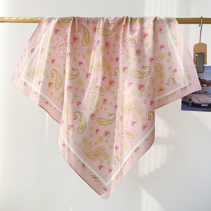 CottonEdit Cotton Pink Square Scarf