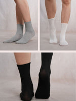 SolePal Multicoloured Crew Socks Combo Pair of 3