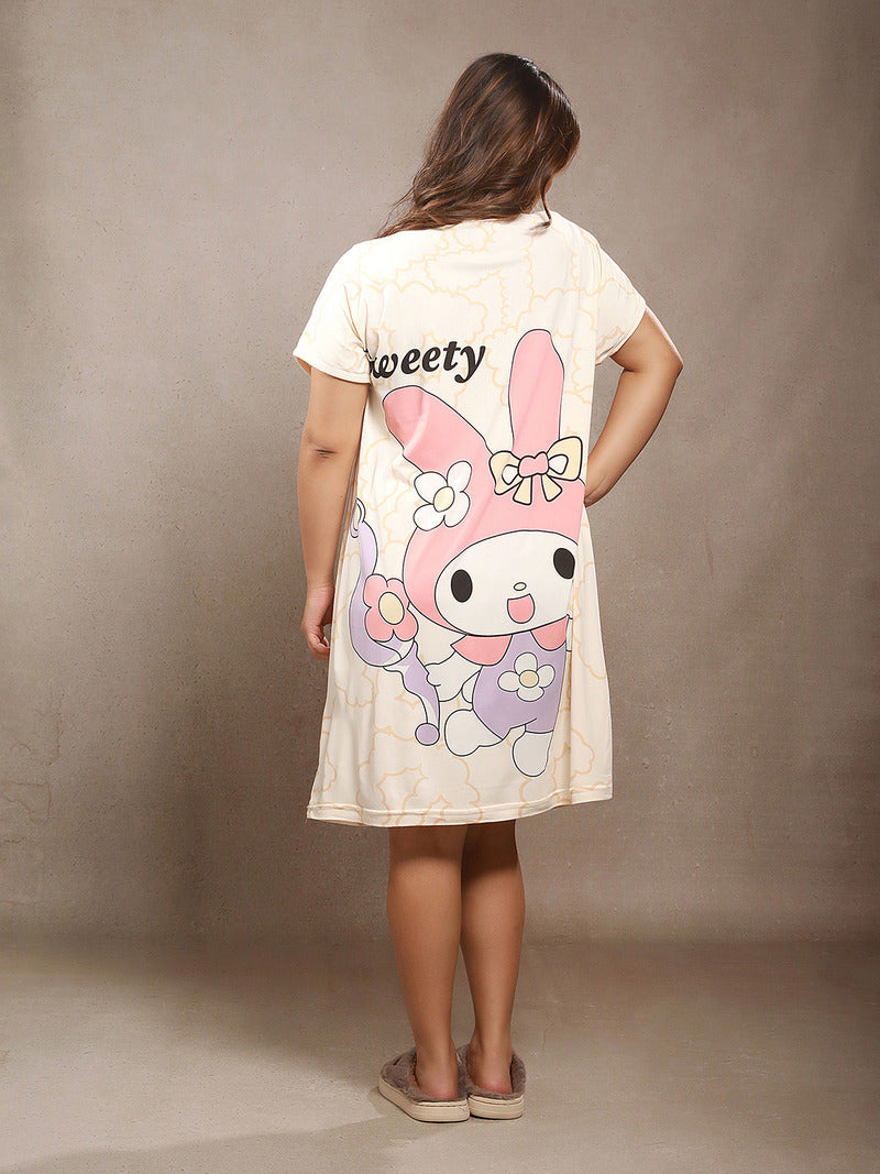 PlayfulScribble Printed Long Tees